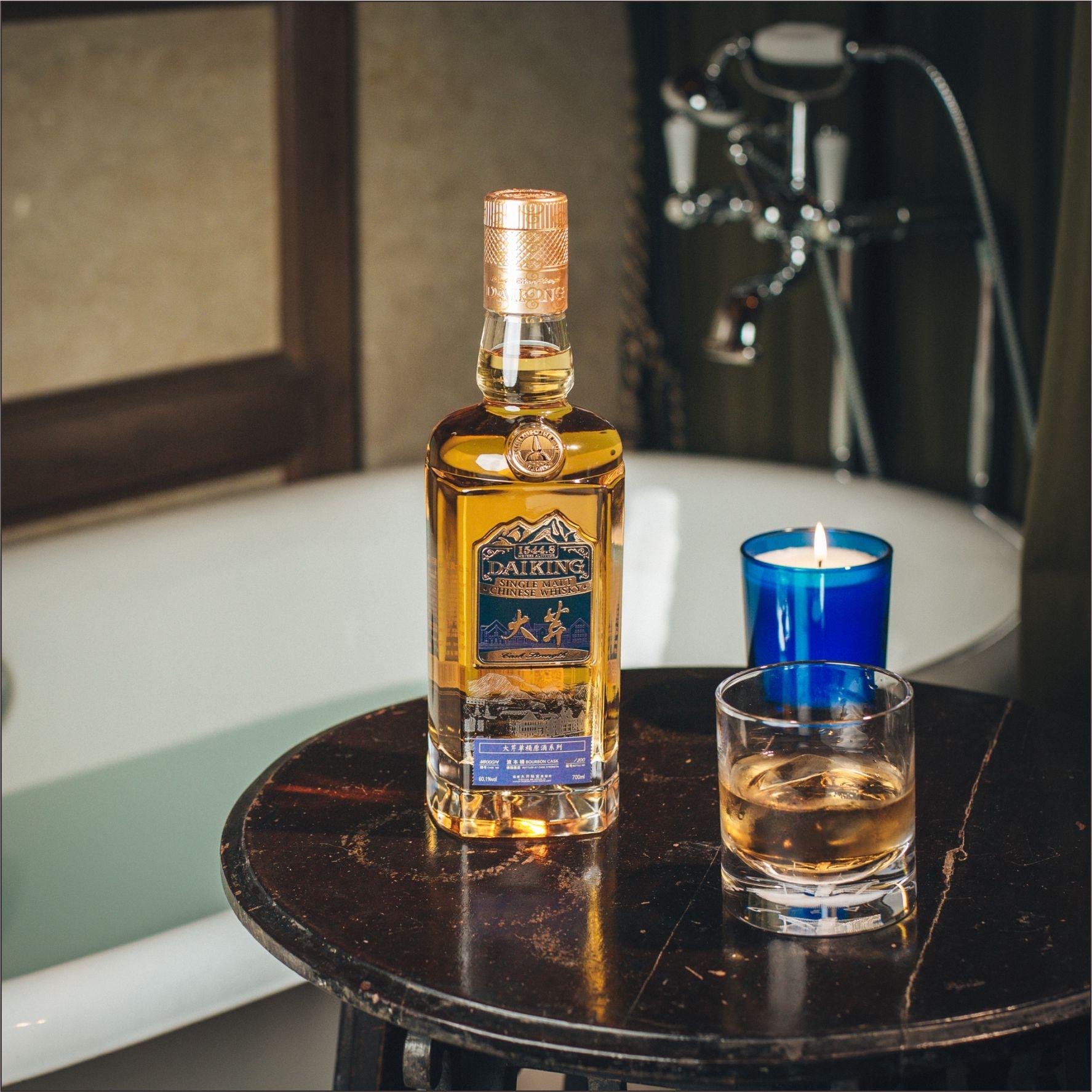 大芹波本单桶威士忌 云海蓝